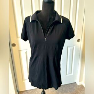 Athleta Polo in Black